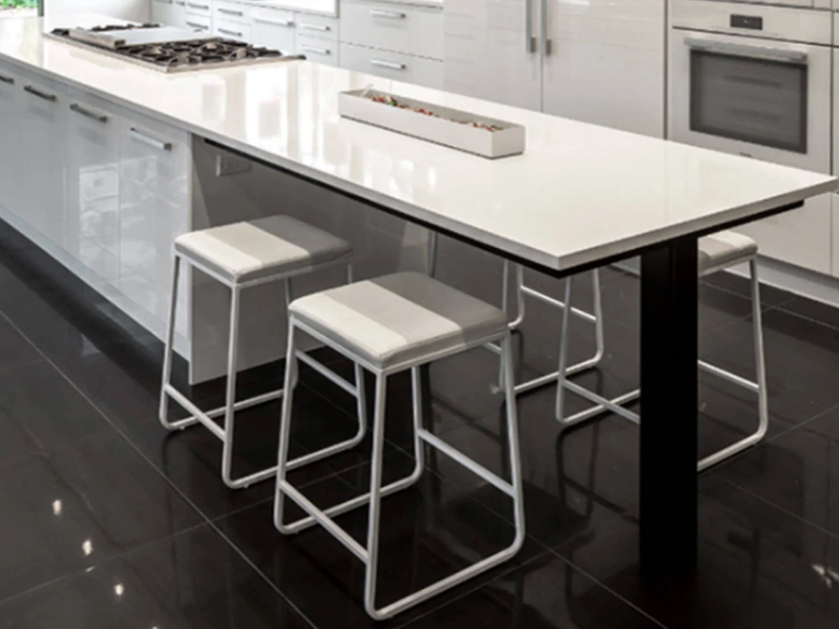 Galaxy Black ceramic floor tile