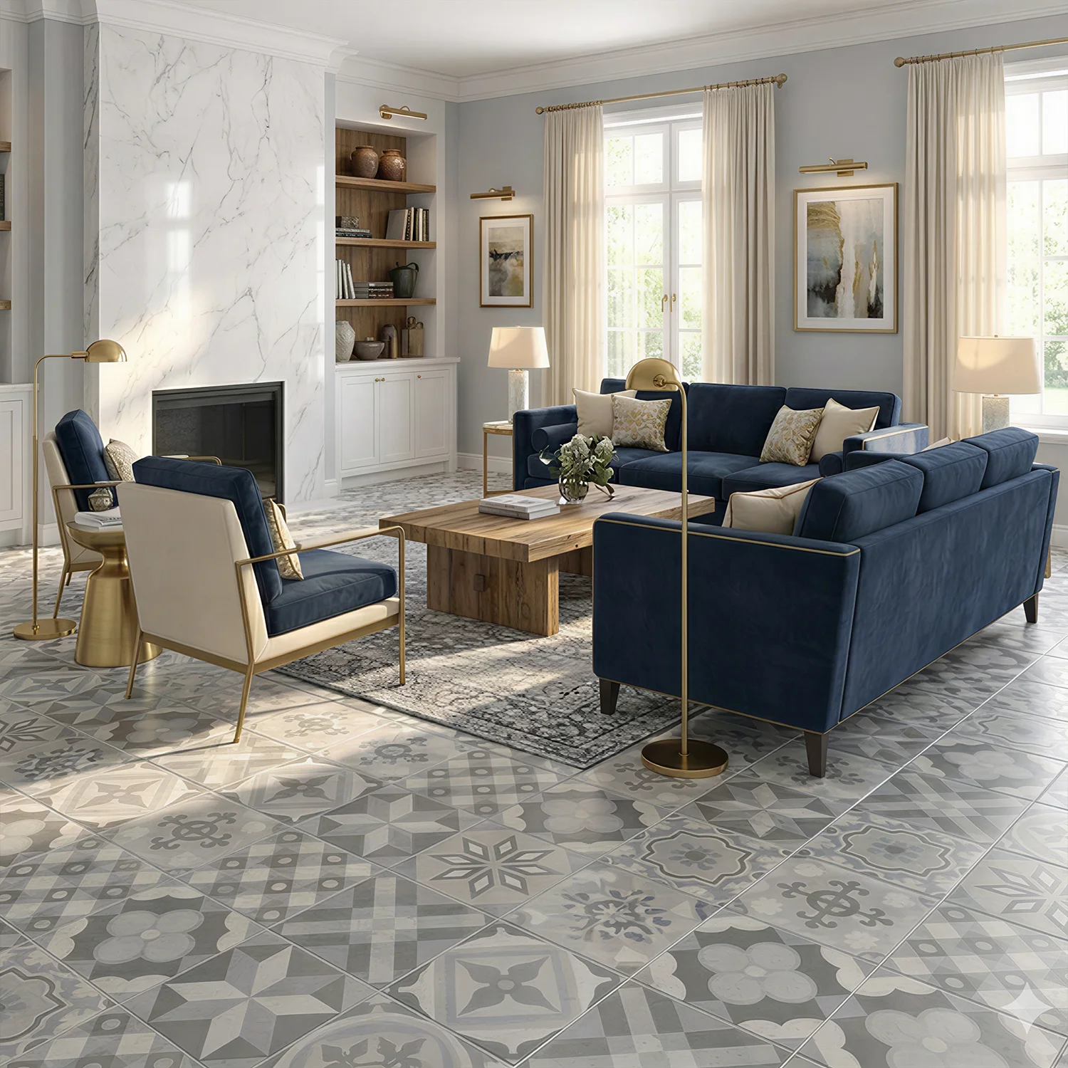 Monoserra Gredos ceramic tiles