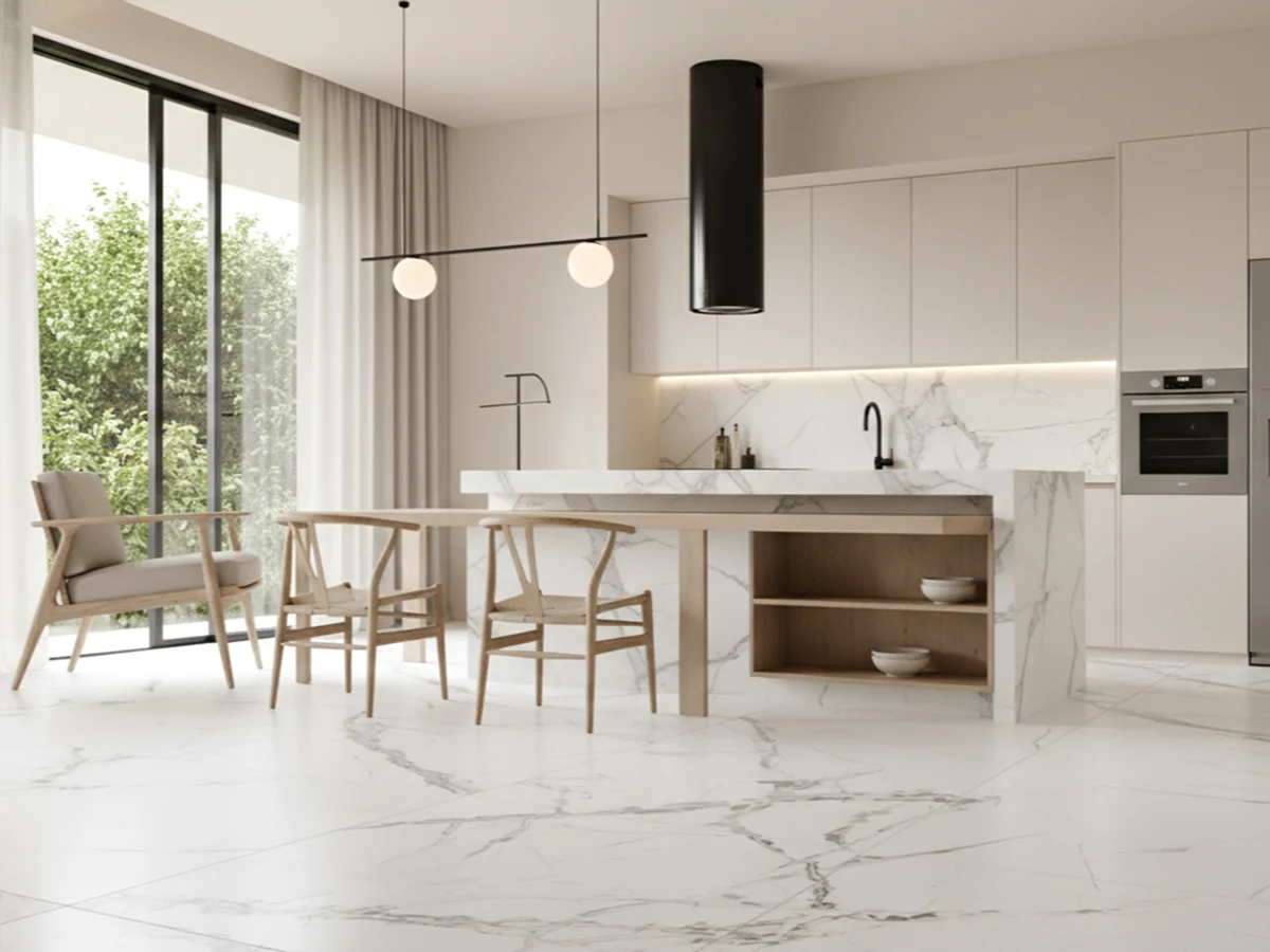 Monoserra Linum White ceramic tiles