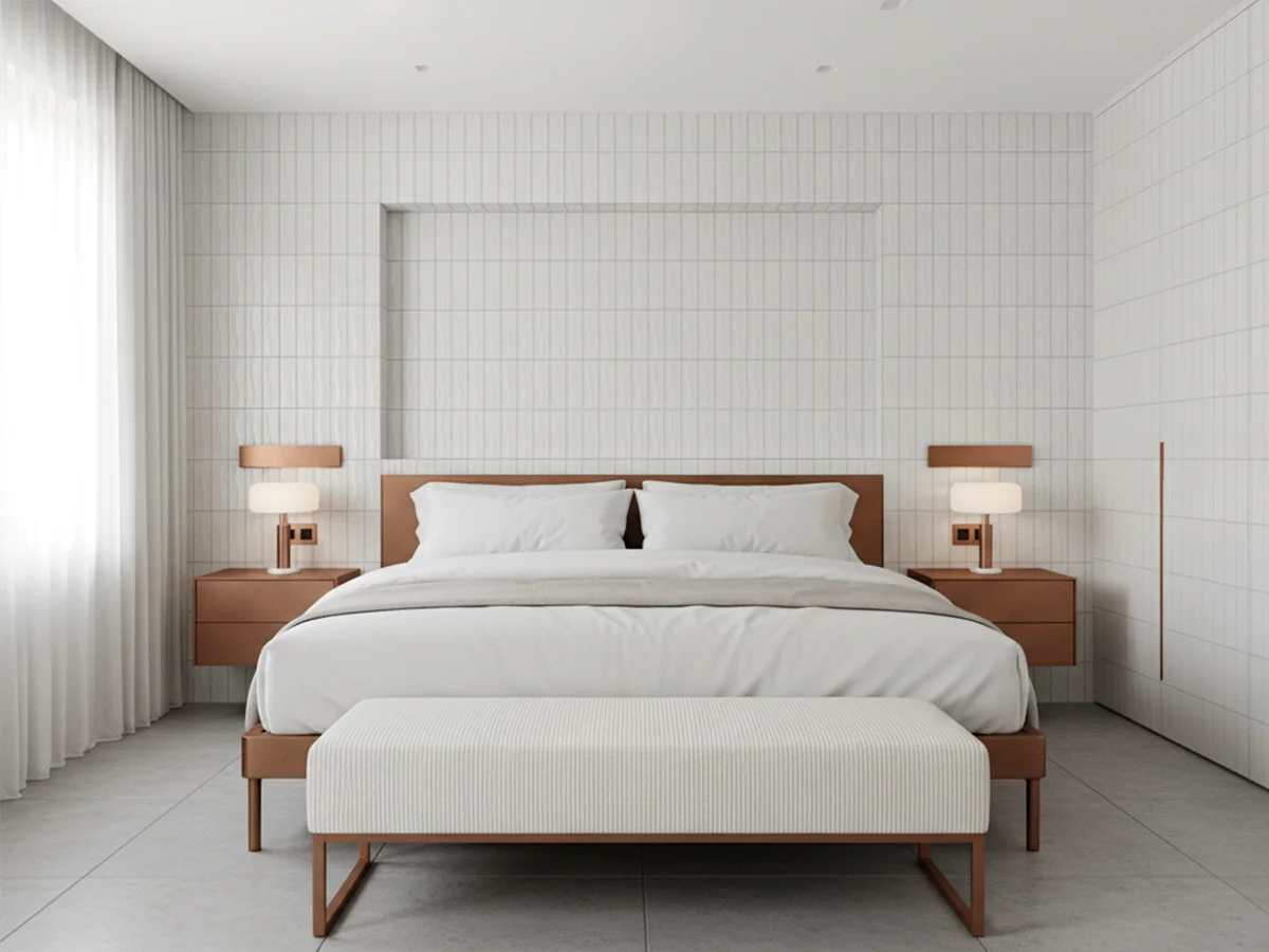 Monoserra White Wall ceramic tiles