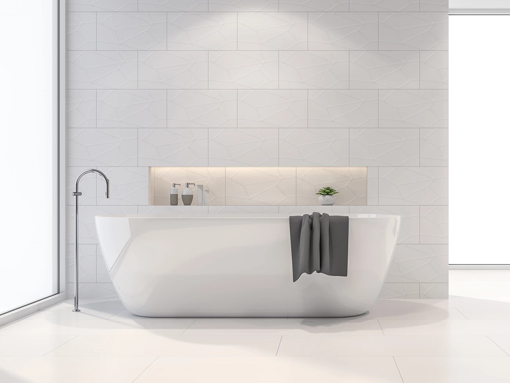 Monoserra - White Wall Ceramic